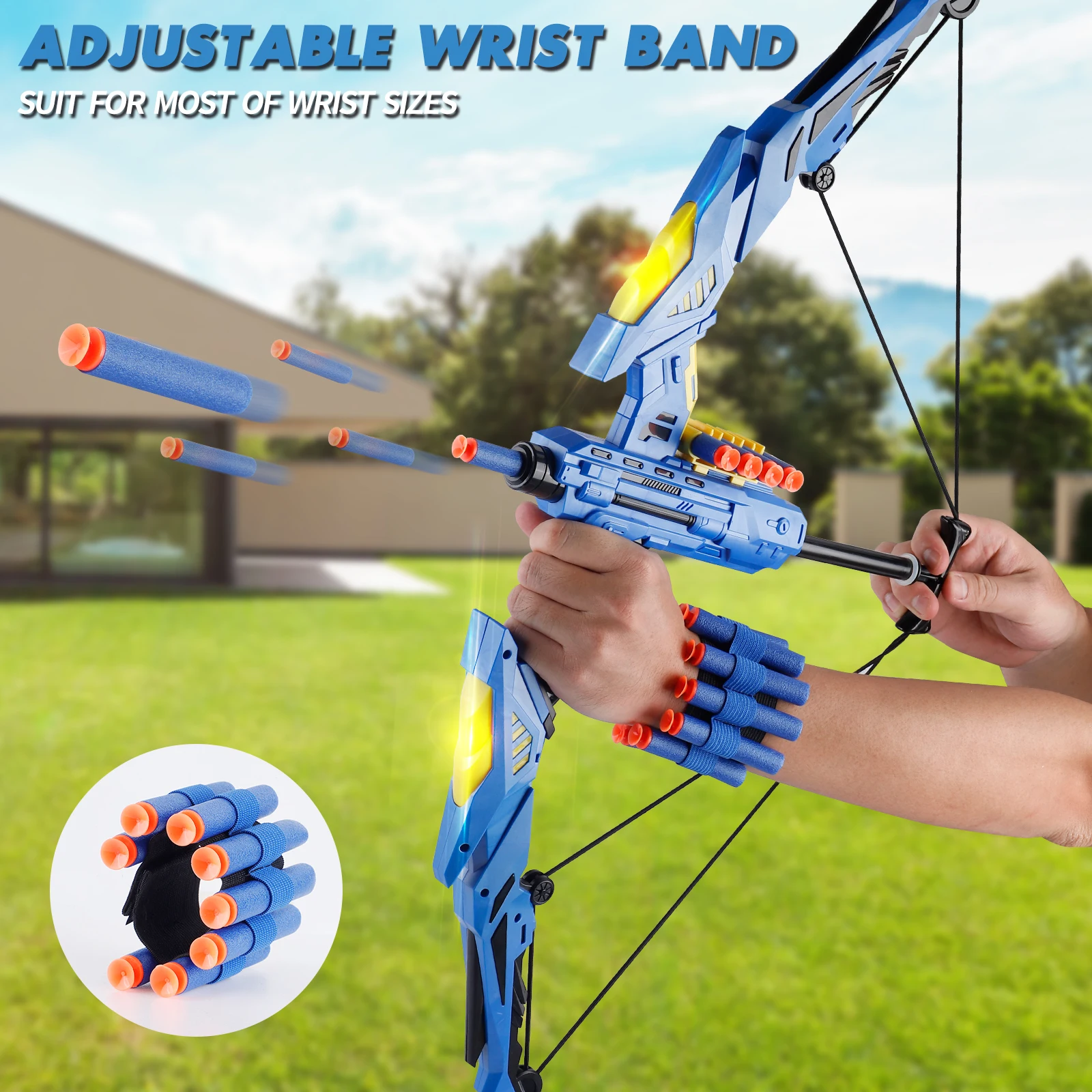 Kids Soft Dart Archery Set wit - Kids Outdoor Archery Set 评论和价格