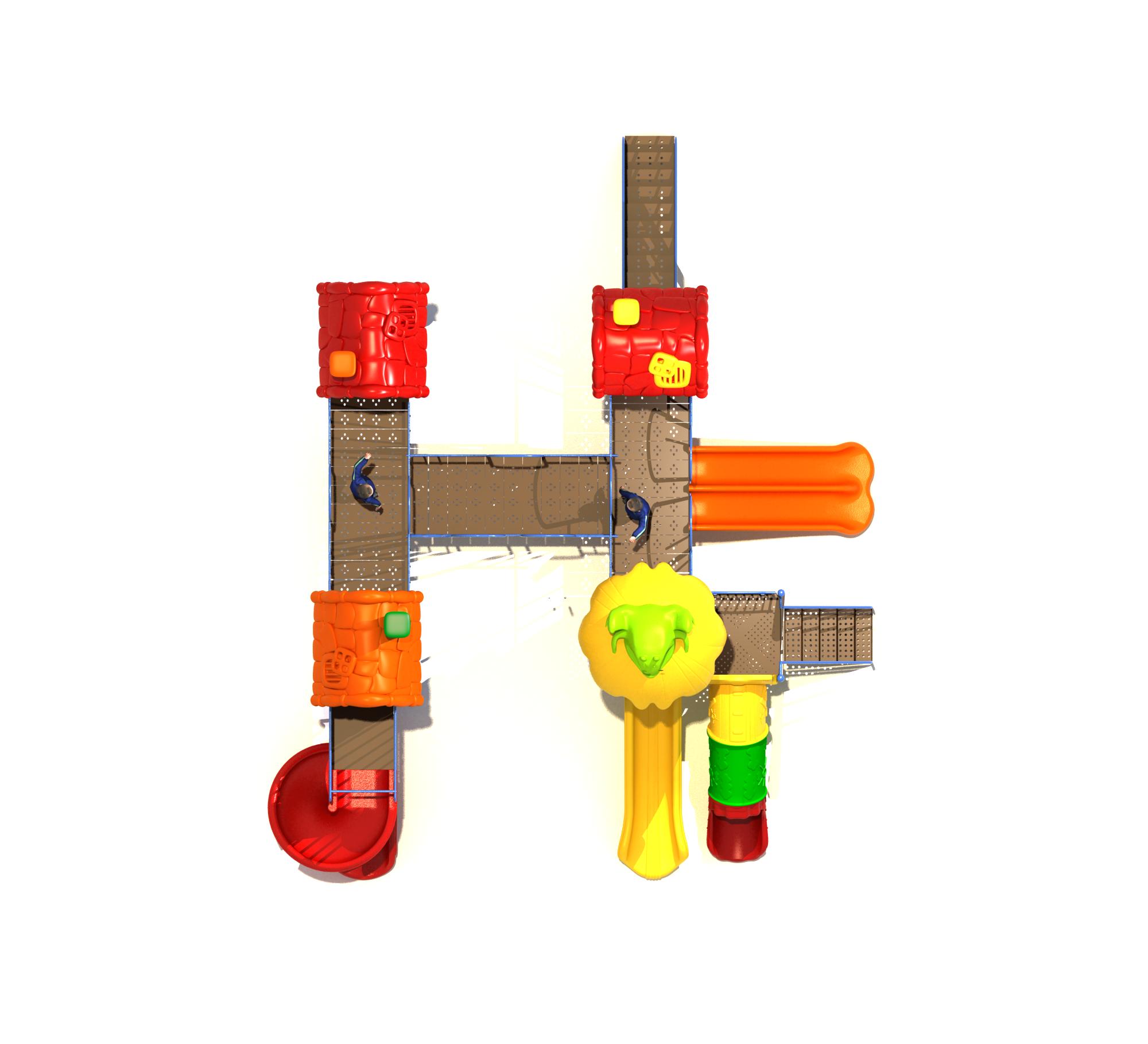Durable Kindergarten Play Equi - Kids Outdoor Slide Set 评论和价格