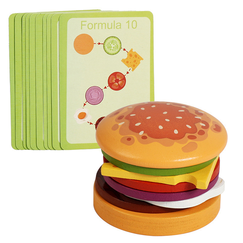 ·NewWooden Hamburg Sandwich St - Kids Outdoor Kitchen Set 评论和价格