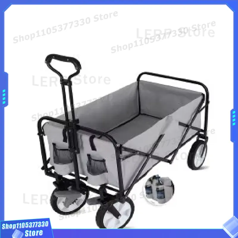 Heavy Duty Foldable Outdoor Ca - Kids Outdoor Wagon 评论和价格