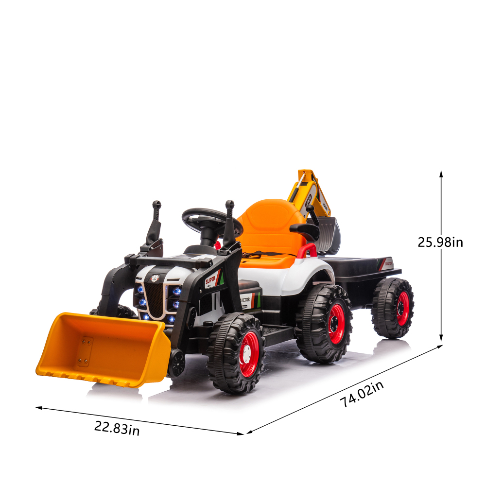 24V Kids Electric Ride-On Cons - Kids Outdoor Dump Truck 评论和价格