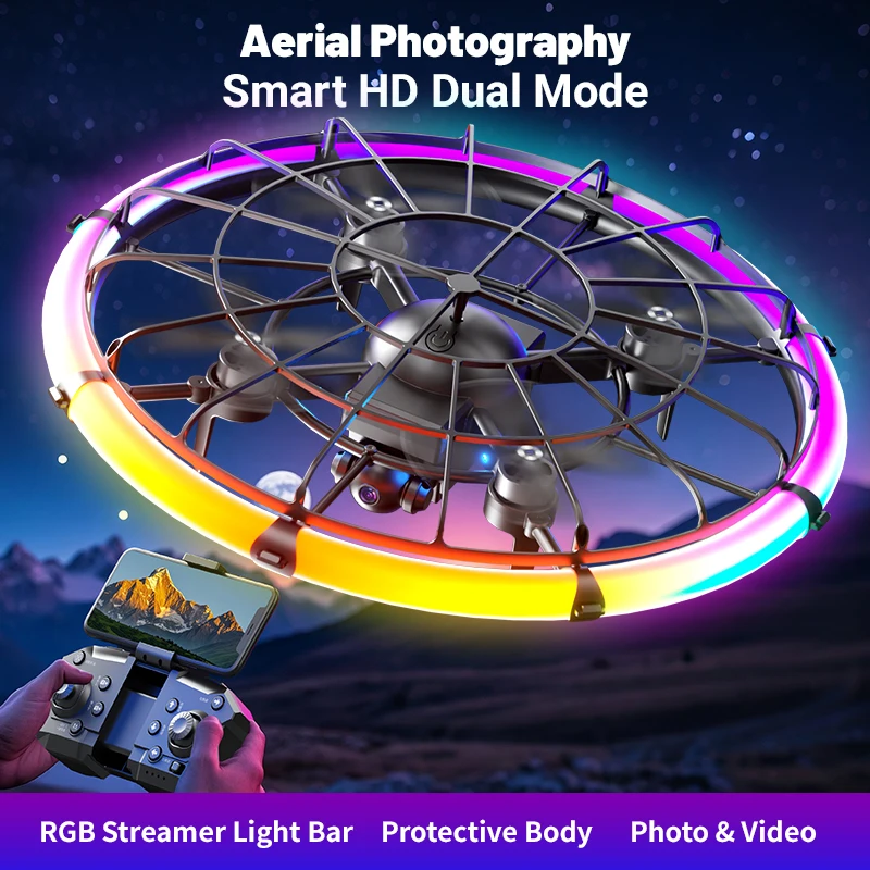 JJRC H145 UFO RC Drone with Du - Kids Outdoor Toy Storage 评论和价格