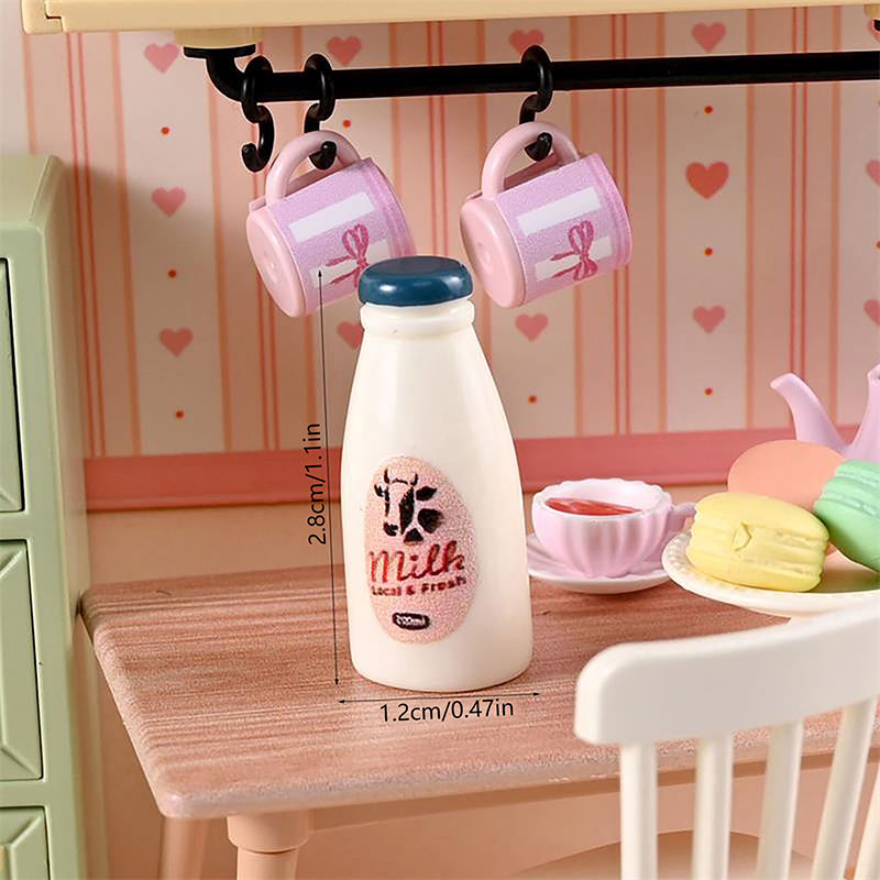 Miniature Food Model Toy Milk  - Kids Outdoor Kitchen Set 评论和价格