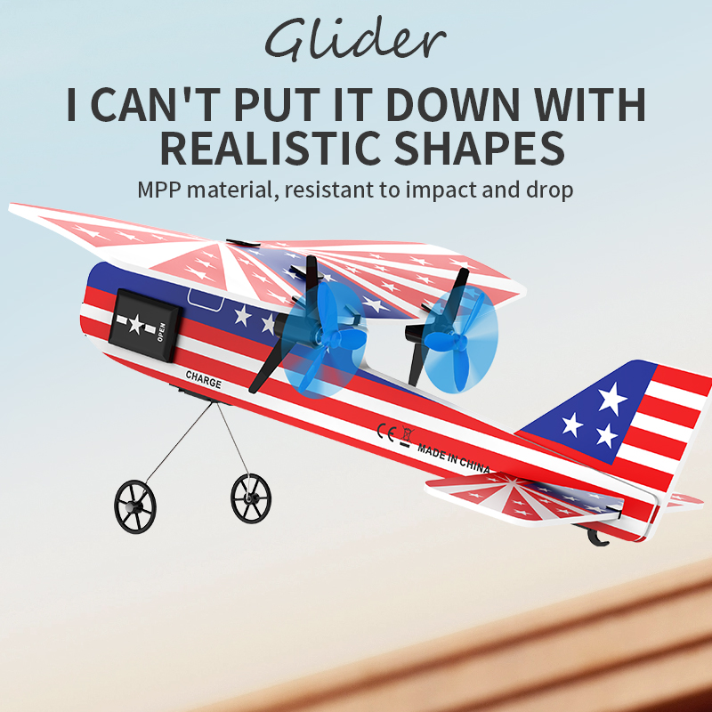 Mini RC Plane 2.4G 2CH Fixed W - Kids Outdoor Toy Storage 评论和价格