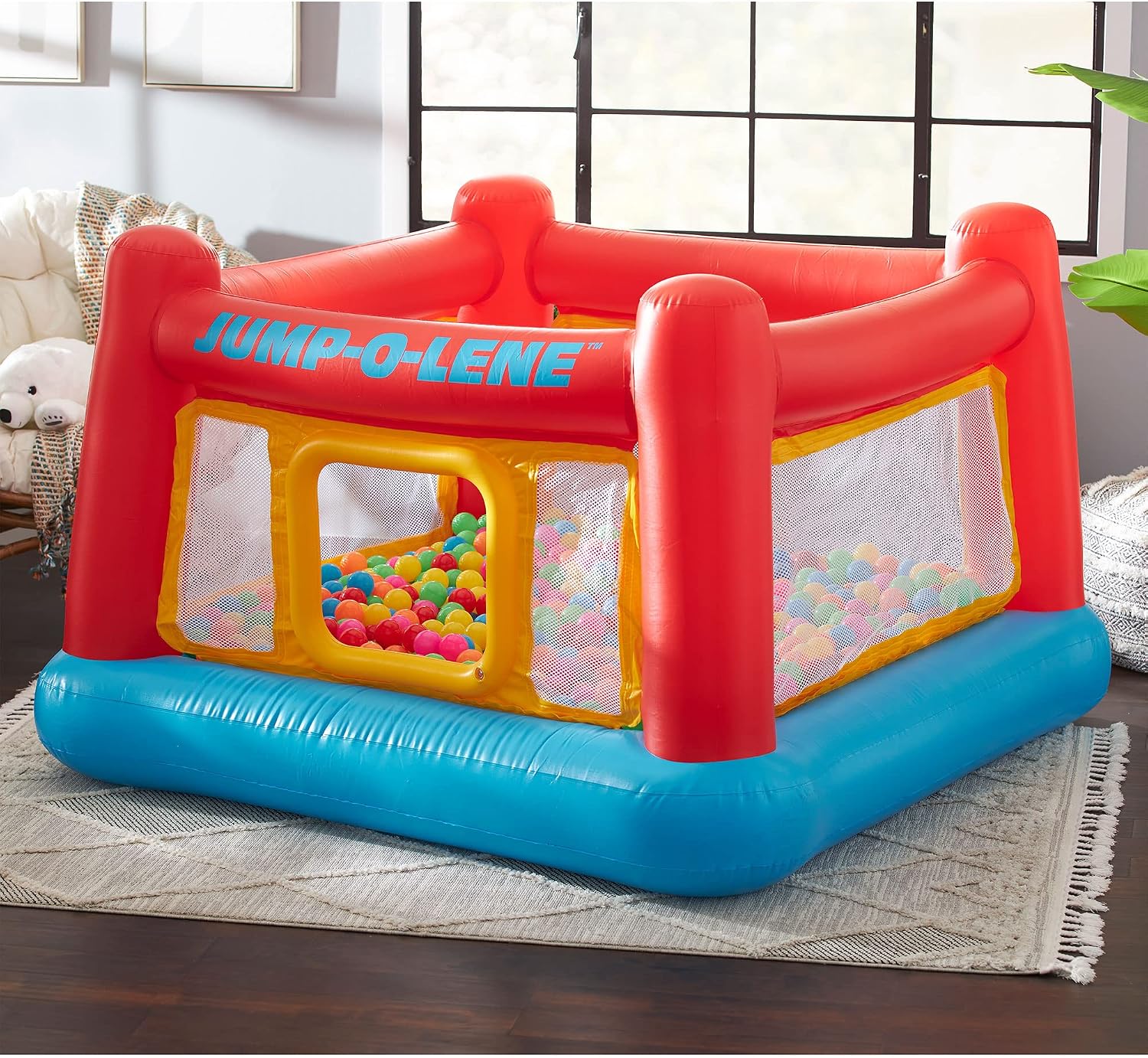 Inflatable Jump-O-Lene Indoor  - Kids Outdoor House 评论和价格