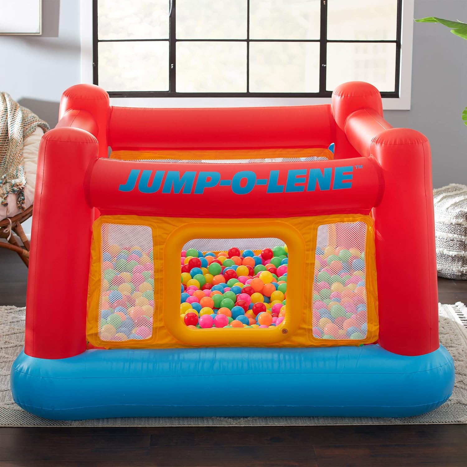 Inflatable Jump-O-Lene Indoor  - Kids Outdoor House 评论和价格
