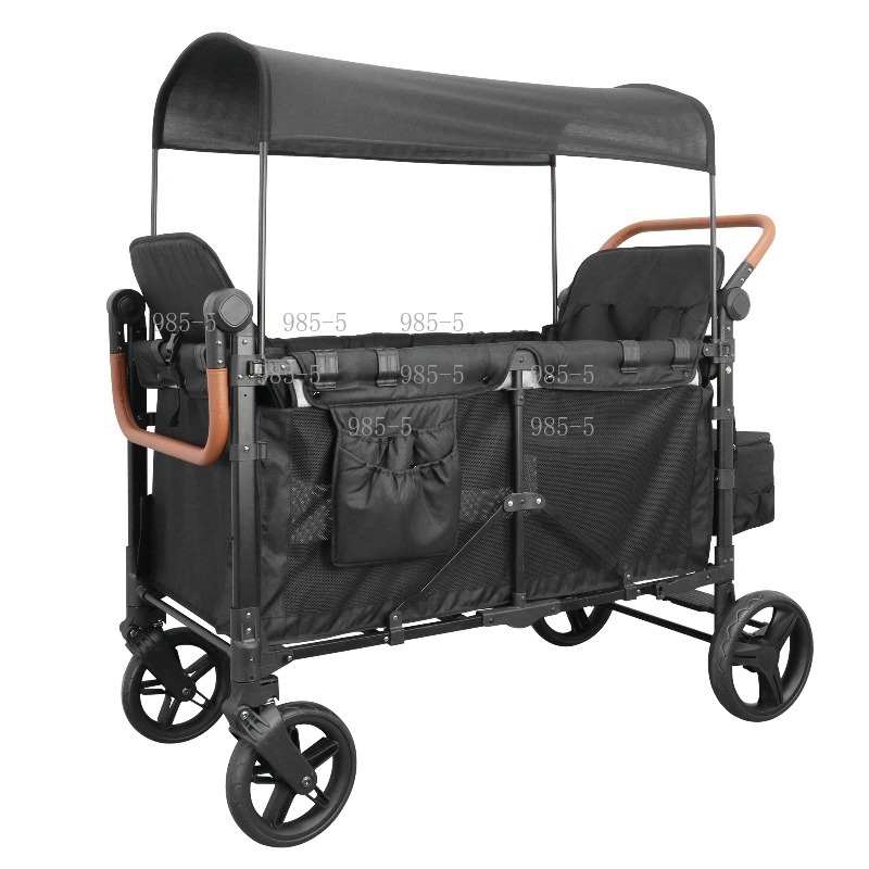 Foldable 4-Seater Camping Wago - Kids Outdoor Wagon 评论和价格