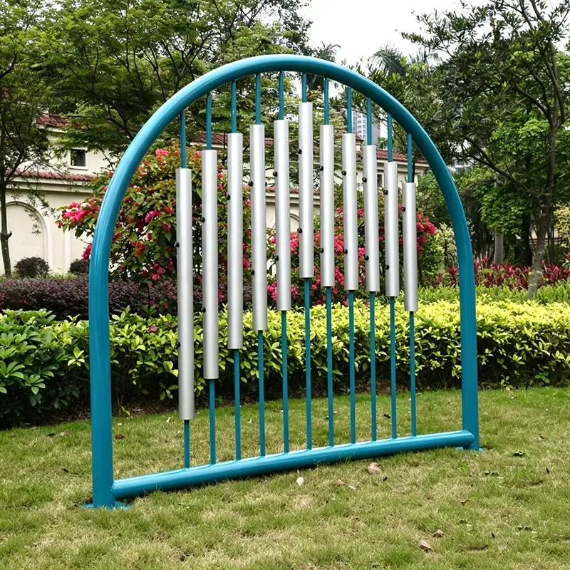 Outdoor Arched Metal Wind Chim - Kids Outdoor Instruments 评论和价格