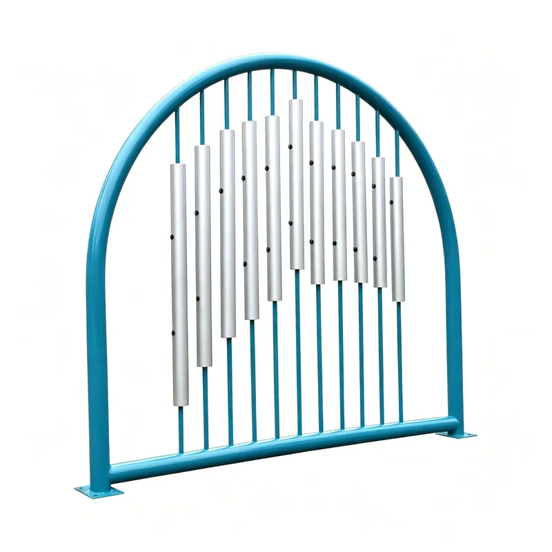 Outdoor Arched Metal Wind Chim - Kids Outdoor Instruments 评论和价格