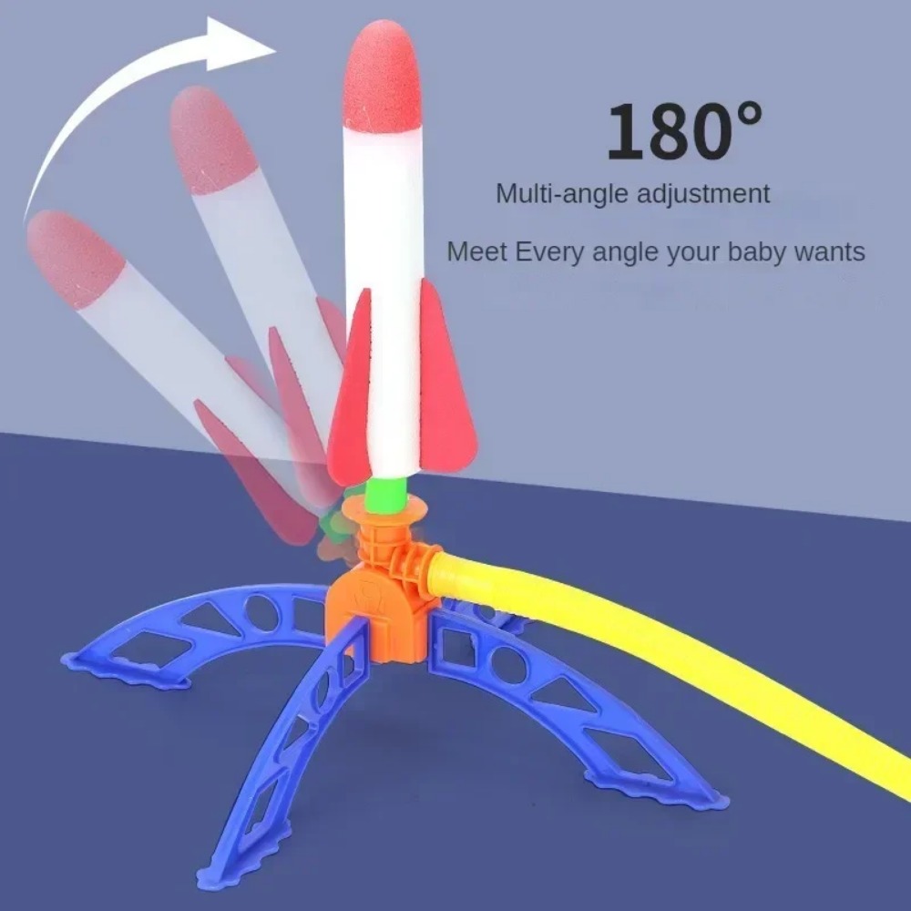 Kids Air Rocket Foot Pump Laun - Kids Outdoor Jumping Toys 评论和价格